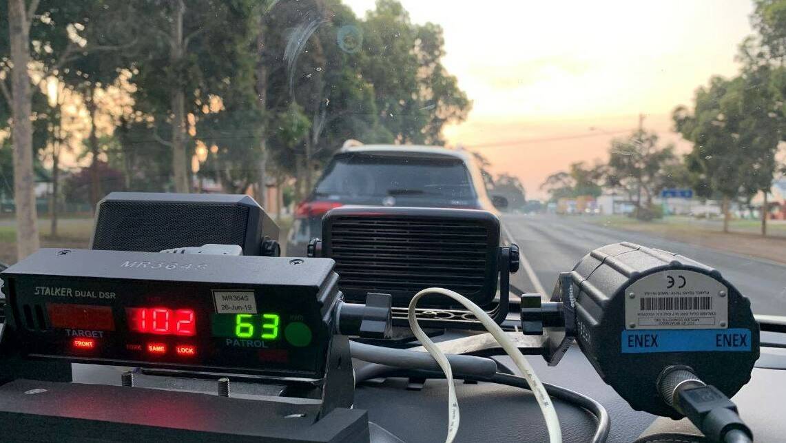 Driver booked at 102km/h in 60 zone - police repeat safety message