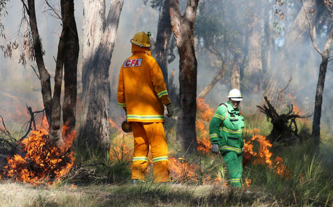 Planned burns across the south-west region are aimed to reduced fuel loads. Picture supplied.