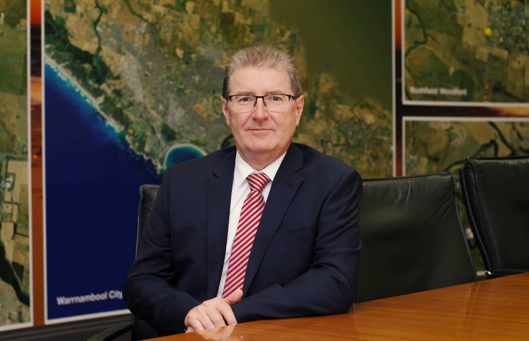 He's back: Former Warrnambool City Council CEO Peter Schneider is looking forward to a return to work.