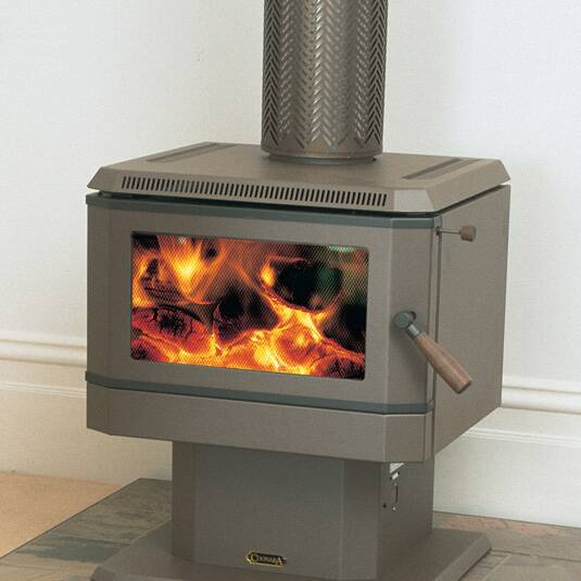 A free standing wood heater, similar to this, was stolen from a Dennington home.
