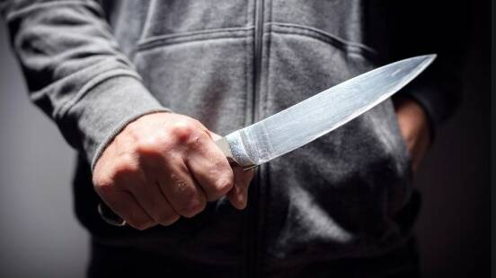 Stabbed: Police believe a sharp implement was used to inflict a wound to the upper right arm of a victim in his Timor Street home. This is a file image.
