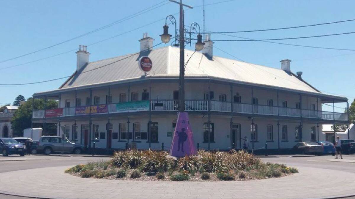 Huge cost: Publican Caroline Lumley said the hotel was forced to close for a week after the New Year's Eve celebration.