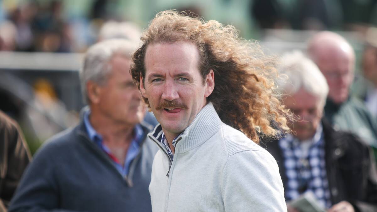 SHOCK REVEAL: Ciaron Maher has enlisted retired jockey Shane Jackson to ride Bit Of A Lad in the Grand Annual Steeplechase. Picture: Morgan Hancock