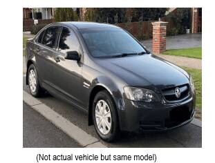 Missing: Ethel McLean is believed to be driving a Holden sedan similar to this image.
