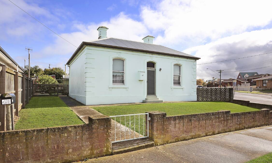 Still talking: The home at 43 Murray Street in Warrnambool passed in at auction last weekend. There will be an interesting auction at Kirkstall on Friday.