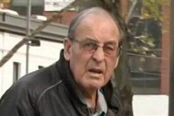 Jailed: Brother John Laidlaw outside the county court in Melbourne. Picture: ABC News