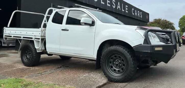 A Isuzu ute, similar to this, has been stolen from south of Colac. This is a file image.