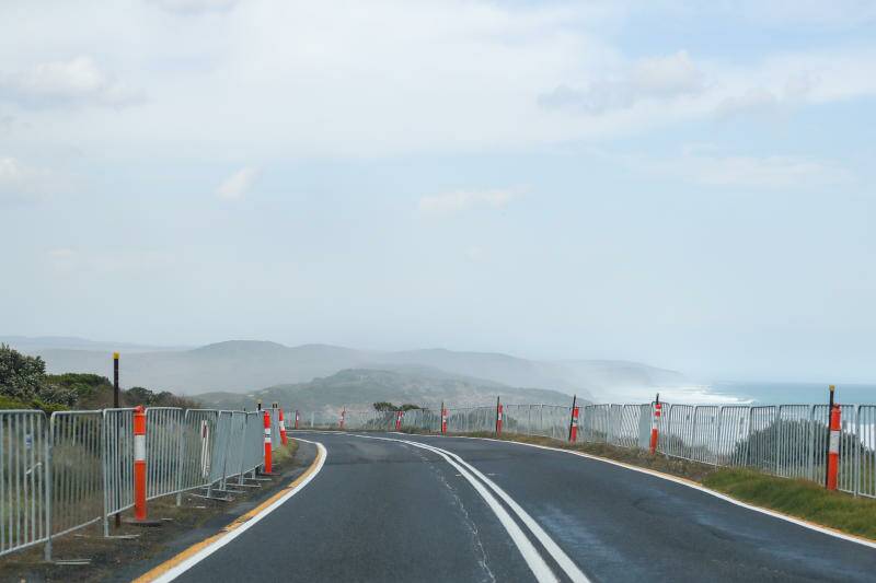 Coronavirus restrictions, including fencing, barriers and some sites remaining close, still apply along the Great Ocean Road. 