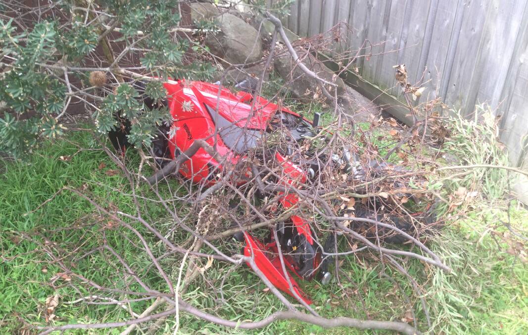 Police seek information after motorbike stolen and Dennington oval fence damaged.