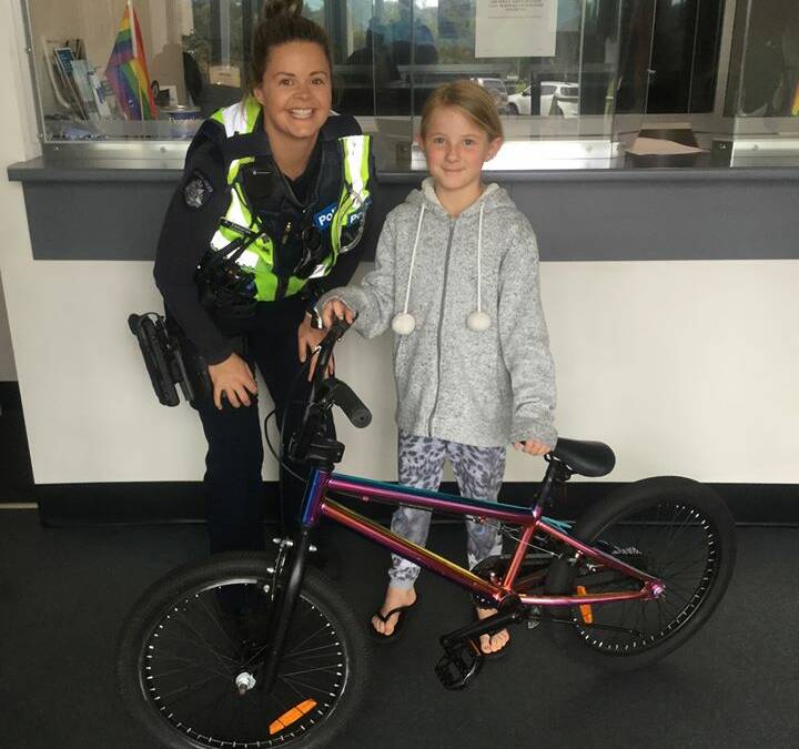 Bike handed in to police, owner now found