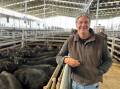 Geoff Saffin presented 40 Angus weaner steers, which sold for $1463-1621 or 408-418 cents a kilogram. Picture supplied.
