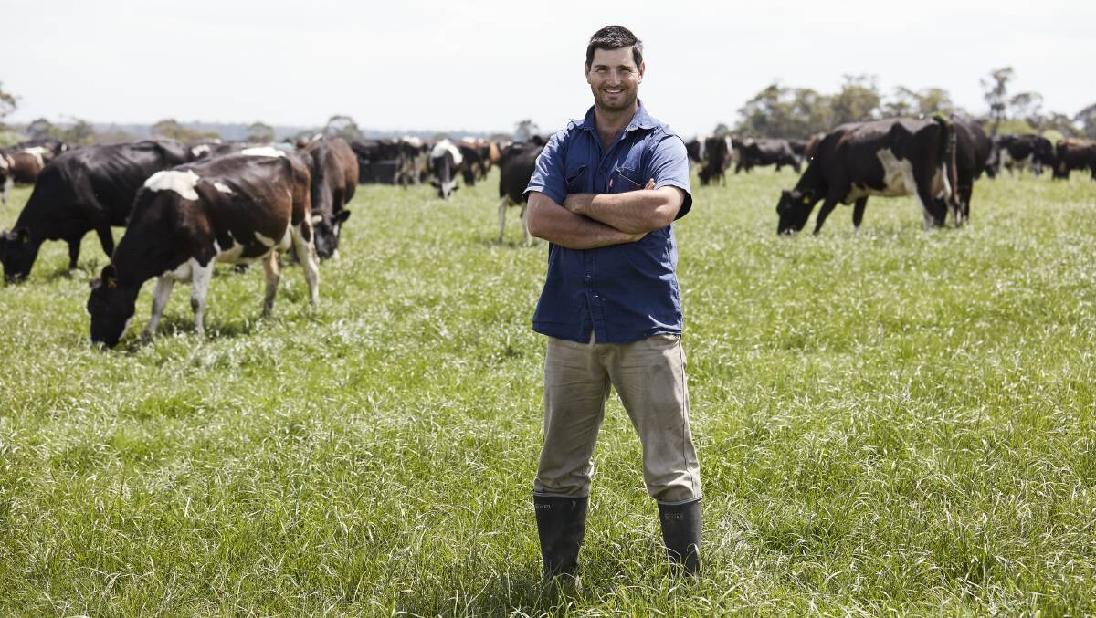 SAVVY FARMERS: Westbury dairy farmer Stu Griffin said the "clawback" was a few years ago and its not something that comes to his mind, very often.