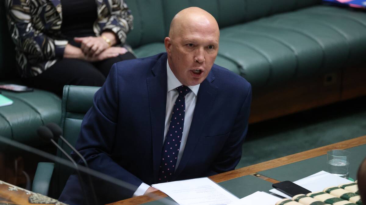 Peter Dutton chose not to attend the Jobs and Skills Summit. Picture: James Croucher