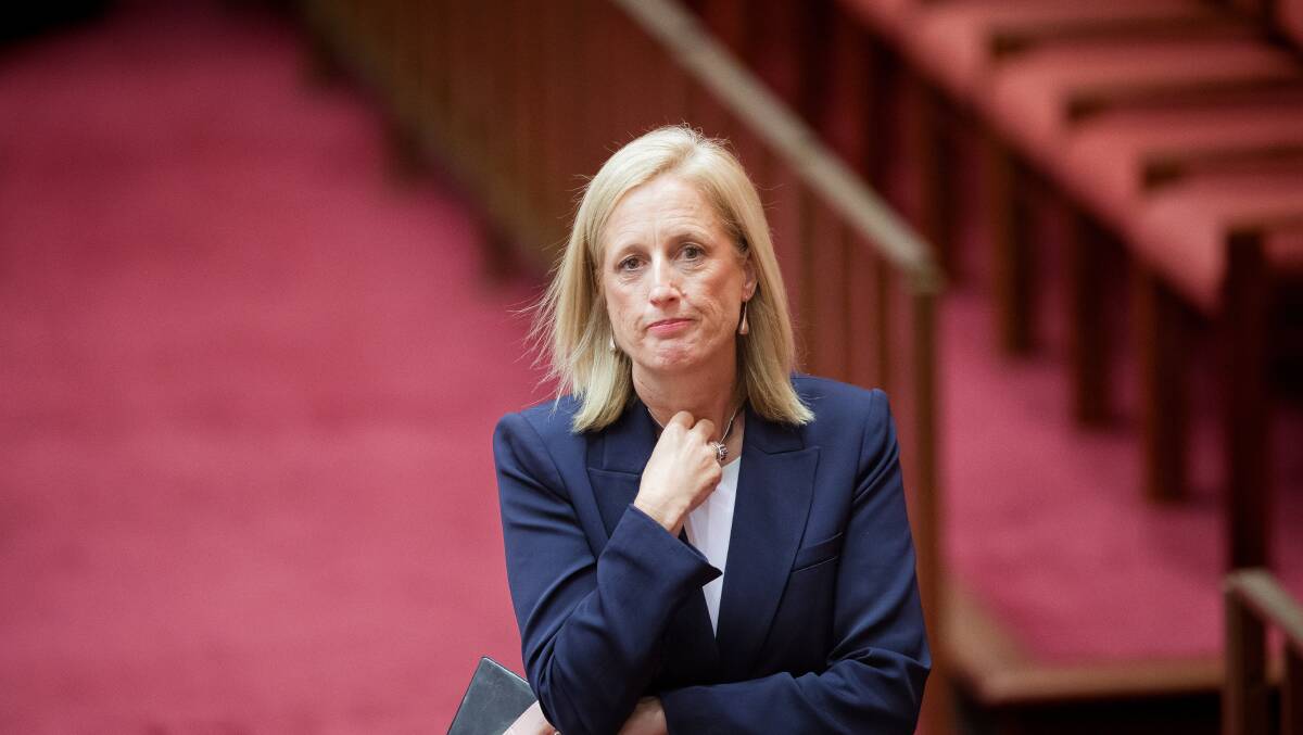 Minister for Women Katy Gallagher. Picture by Sitthixay Ditthavong