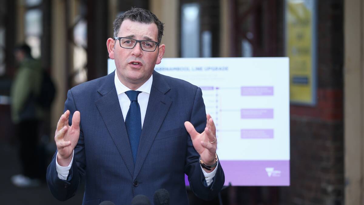 Daniel Andrews' management of COVID in Victoria came under intense scrutiny. Picture by Morgan Hancock