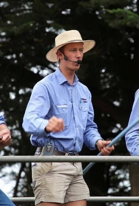KEEN TO IMPRESS: Harry Cozens, Kerr & Co Livestock, Hamilton, wants to be a respected agent and auctioneer.