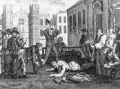 An illustration of the execution of Charles I in Whitehall, London, 1649. Picture Getty Images