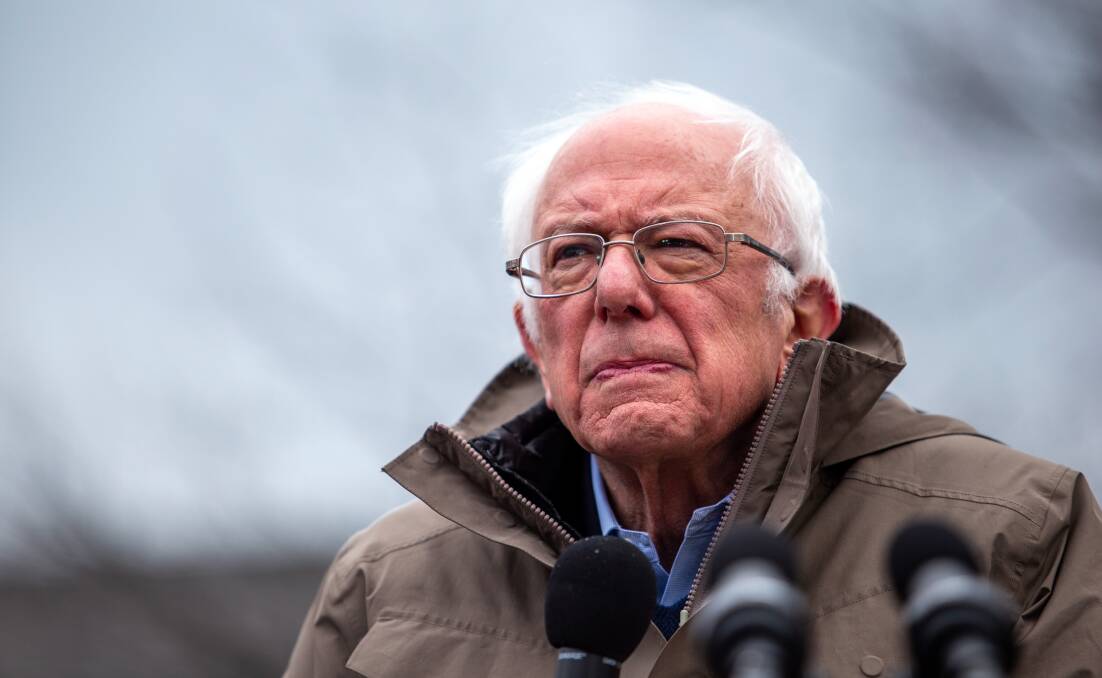 Bernie Sanders, angry about capitalism. Picture Shutterstock