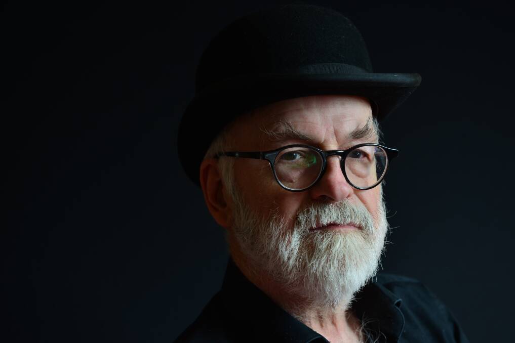 Terry Pratchett knew how to create an image. Picture: Getty Images