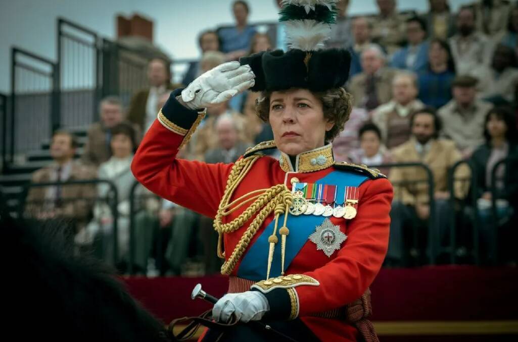 Olivia Colman played Queen Elizabeth II in the third and fourth season of The Crown. Picture supplied by Netflix.