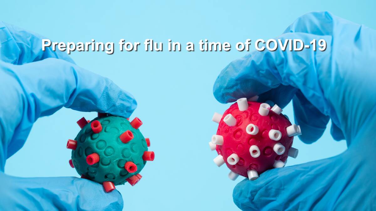 UNPREDICTABLE: Experts are concerned this year's flu season will collide with the rise in caseload from COVID-19.