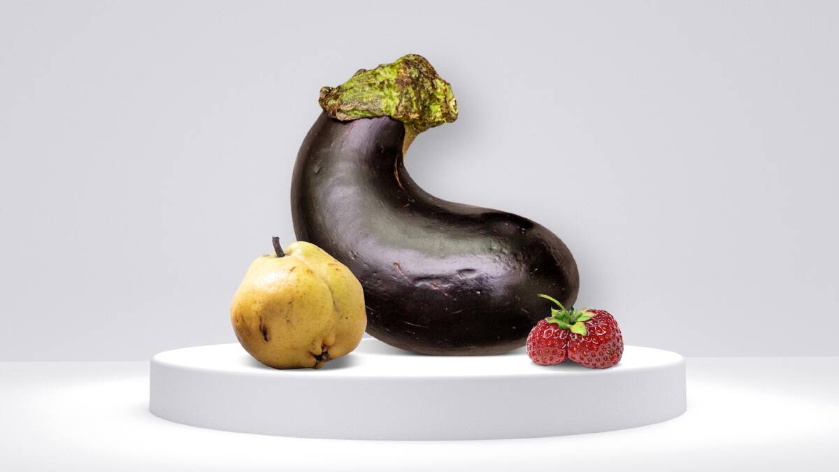 A national competition is looking for the most misshapen and ugliest fruit and vegetables. Picture supplied
