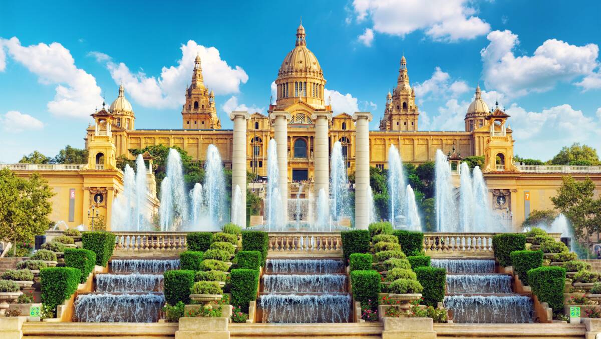 Summer, sunshine and Spain.... take in the National Museum in Barcelona on your next getaway. Picture: Shutterstock