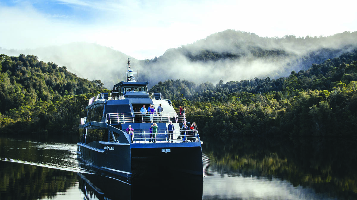 Take in Tasmania's beauty on a Gordon River Cruise. Picture: Supplied