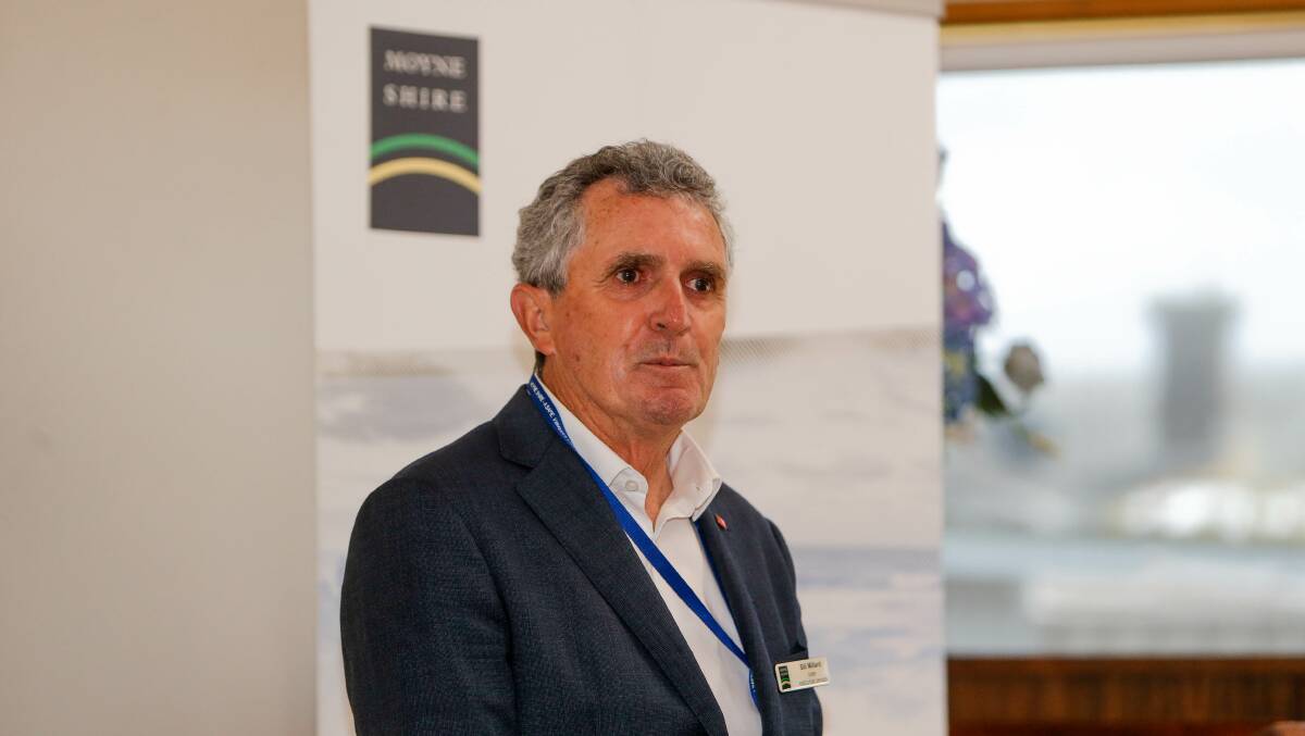Moyne Shire Council chief executive Bill Millard said the council was seeking 'critical projects that will create jobs' following COVID-19. Picture: Anthony Brady