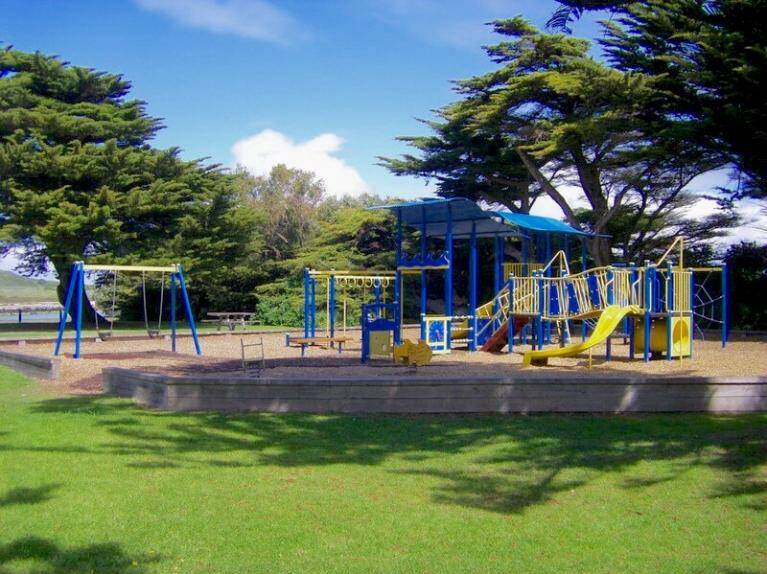 RENEWED: Moyne Shire Council is upgrading three of its playgrounds in Port Fairy, Peterborough and Hawkesdale. They will open again later this year. 