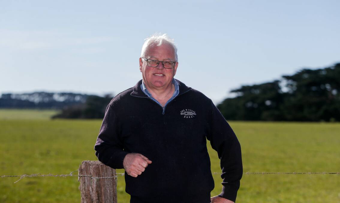 FLOW-ON EFFECT: Fox and Lillie Warrnambool area wool representative Chris Bull says wool prices have taken a hit as coronavirus hits retail sales. Picture: Anthony Brady. 