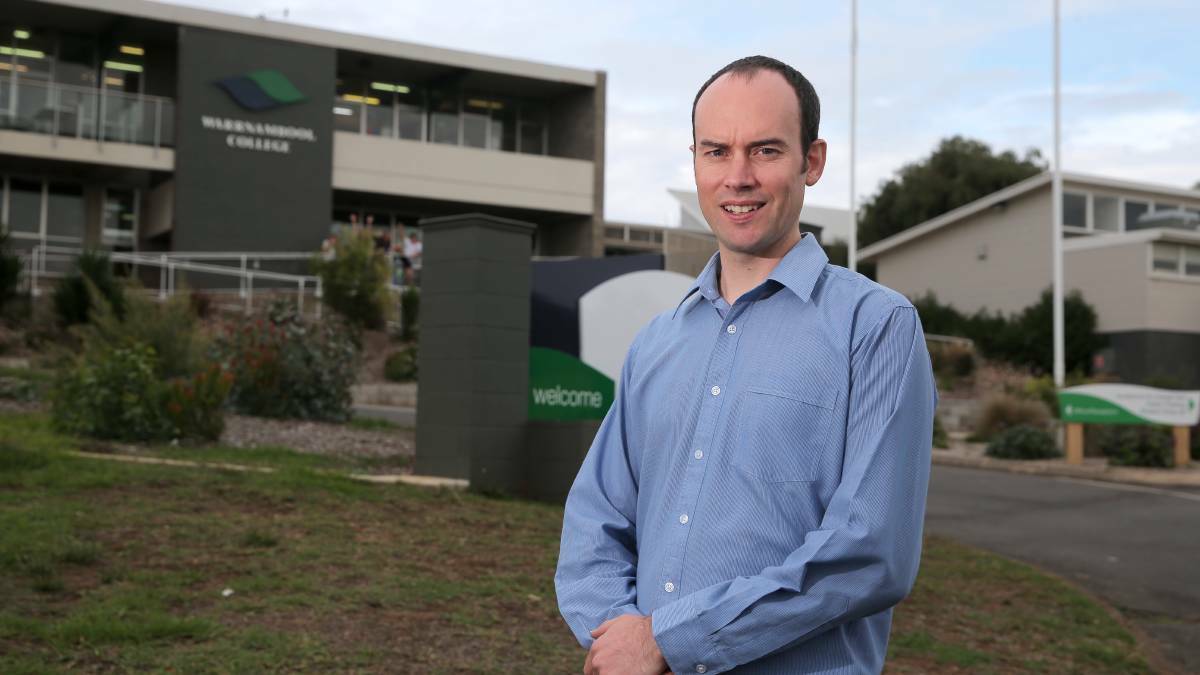 EARLY FINISH: Warrnambool College school principal David Clift has told students finishing term one not to plan get-togethers and to follow physical distancing requirements. 