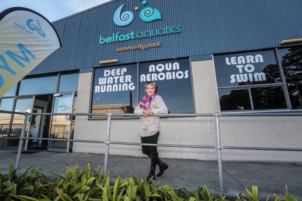 Chairperson for the volunteer management committee of Belfast Aquatics Anne McIlroy