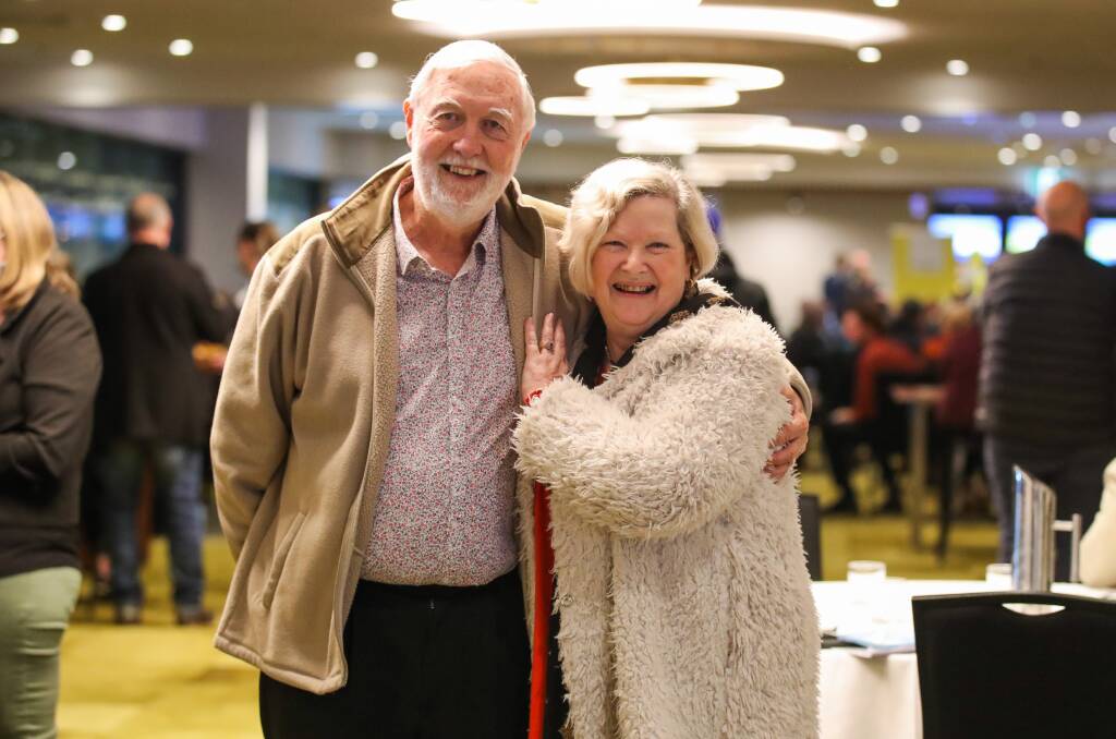DREAM HOME: Homebuyers Rob and Trish Storr purchased their dream home in Terang at an auction event that saw 13 properties go under the hammer in Warrnambool on Wednesday night. Picture: Morgan Hancock