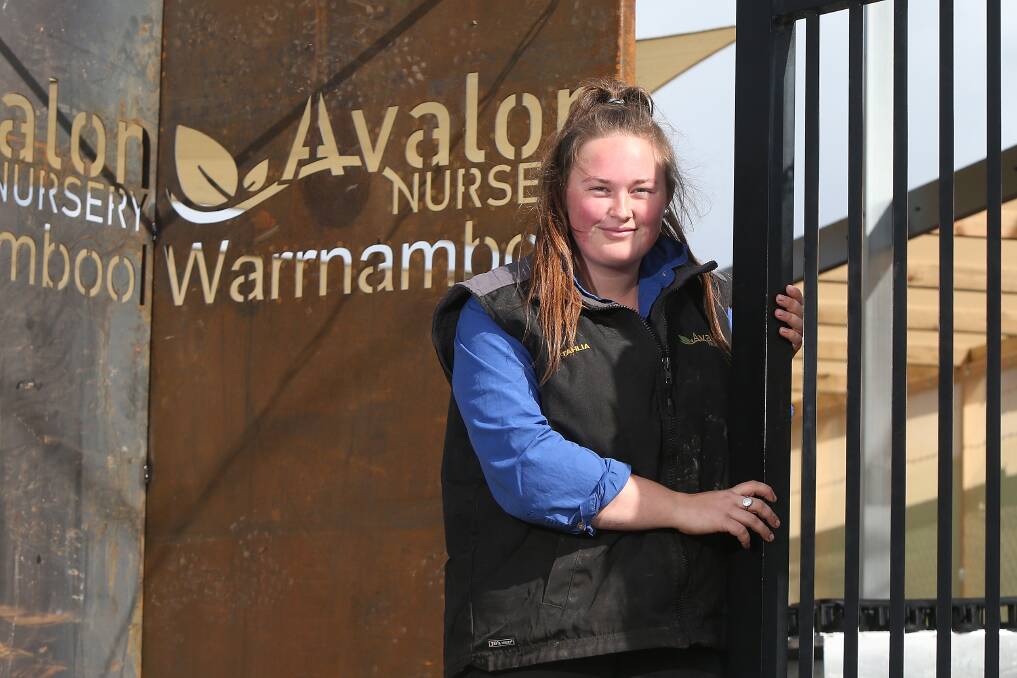 OPPORTUNITY OPENS: Avalon Nursery's Tahlia Searle will return to her hometown Warrnambool to manage a new nursery on Lava Street. Picture: Mark Witte