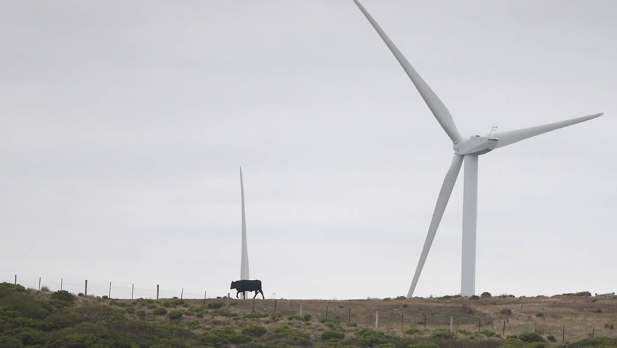 Legislation to move complaints about wind farm noise away from local councils and to the EPA is due for debate in Victoria's upper house. Picture: Mark Witte