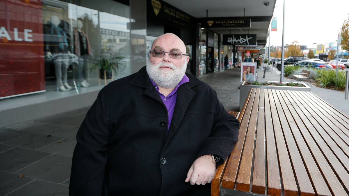 'DISAPPOINTED': Warrnambool Deakin University business lecturer Michael Callaghan says some retailers ecouraged people to withdraw superanuation. Picture: Anthony Brady