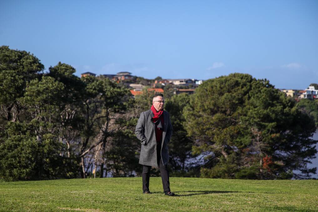 NEW TAKE: Jonathan Thomas takes in the view in Warrnambool this week. Picture: Morgan Hancock
