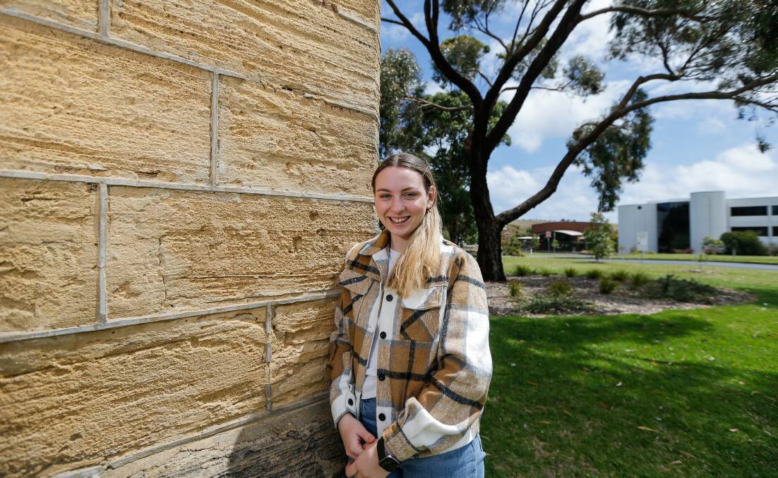 Tijana Kelly will start a bachelor of education in Warrnambool this year. Picture: Anthony Brady