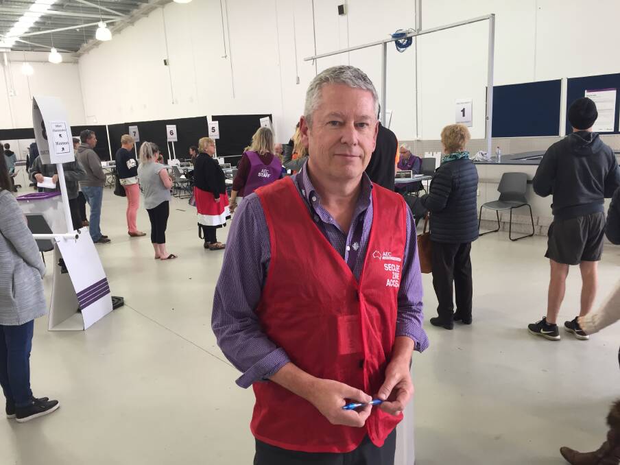 NUMBERS UP: Wannon's divisional returning officer Brian Facey says pre-poll votes have exceeded expectations before the final week of the campaign. Photo: Jackson Graham