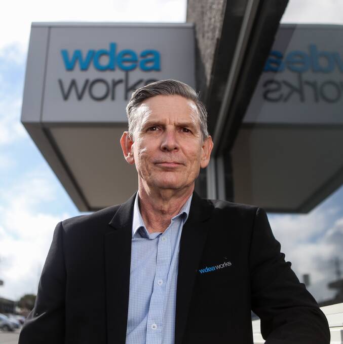 BIGGER NEED: WDEA Works chief executive officer Tom Scarborough says the employment provider is boosting its own staff to address the influx of job seekers needing help. Picture: Morgan Hancock