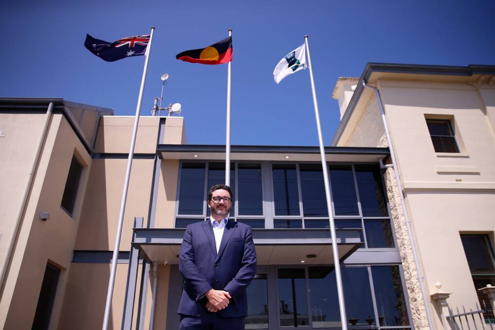 HELPING HAND: Moyne Shire Council, including Brett Davis, has arranged a team of advisors made up of officers and local business experts to assist businesses emerging from lockdown. Picture: Mark Witte. 