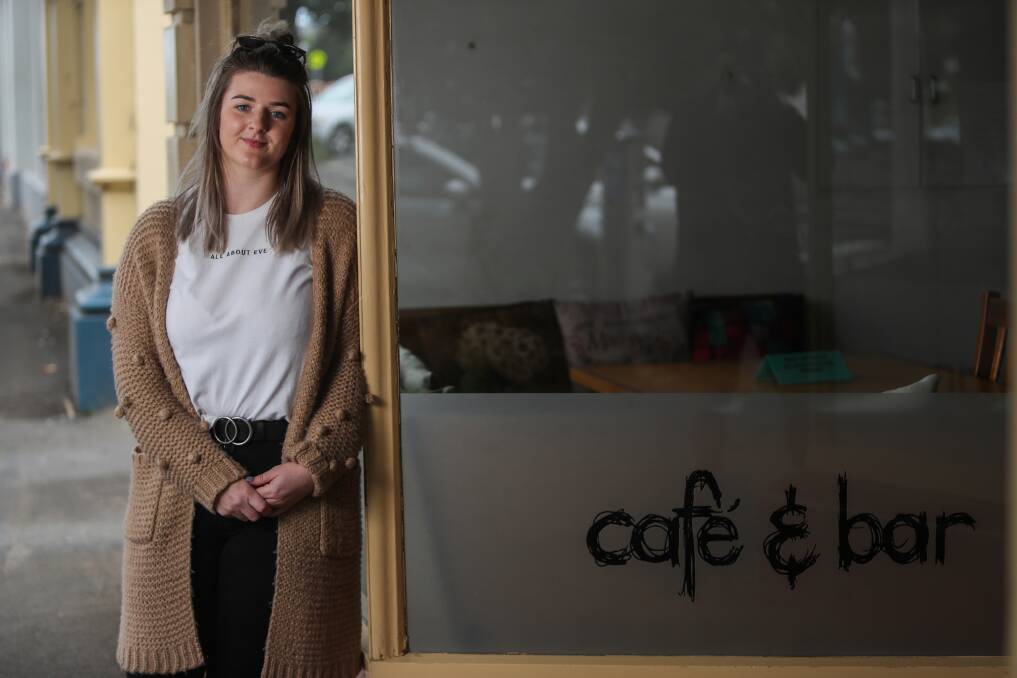Tash Clark said it was the social connection from her cafe job that she was missing the most. 