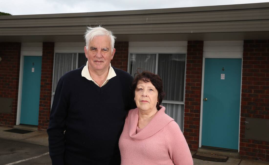HOUSING HELP: Warrnambool co-owners Carol and Greg Quick have been helping people at-risk of homelessness stay in half-priced rooms since the pandemic. Picture: Mark Witte