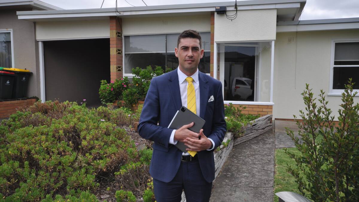 Ray White Warrnambool sales executive Lachie Kelly. Picture: Jackson Graham