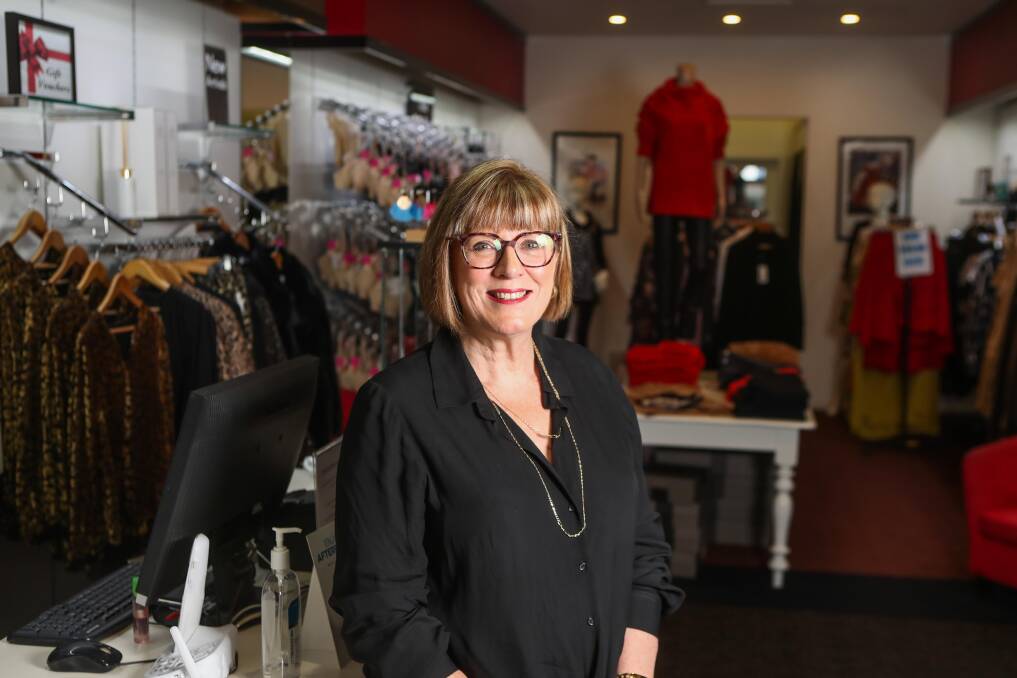 NEW WAY: Style105 store owner Debbie Arnott has been doing appointments for her retail customers to try on clothing since the coronavirus pandemic started. Picture: Morgan Hancock
