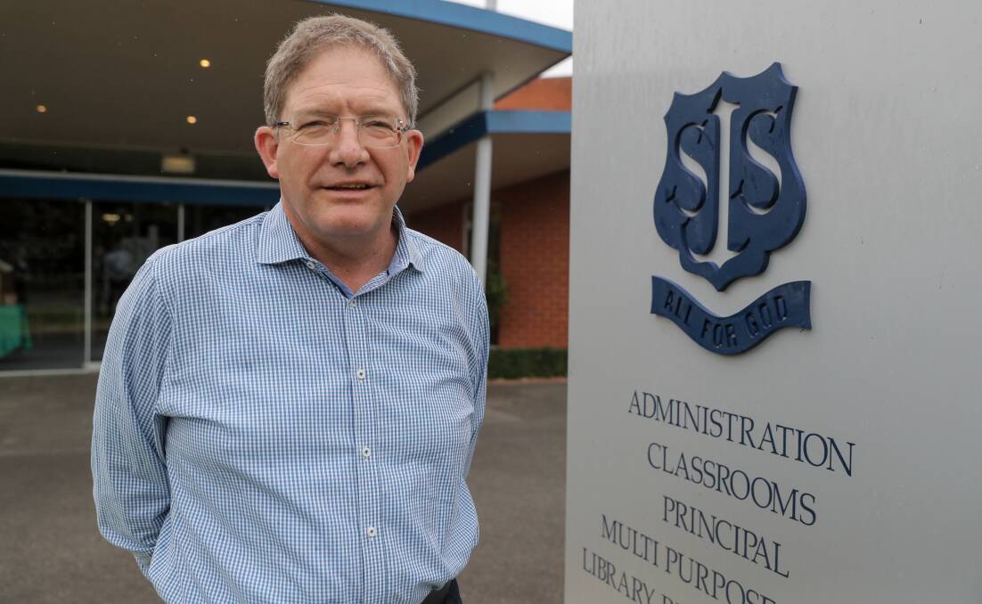 ROUND TWO: St Joseph's Primary School Warrnambool principal Michael Gray said there were 124 students still regularly attending classrooms at the school.