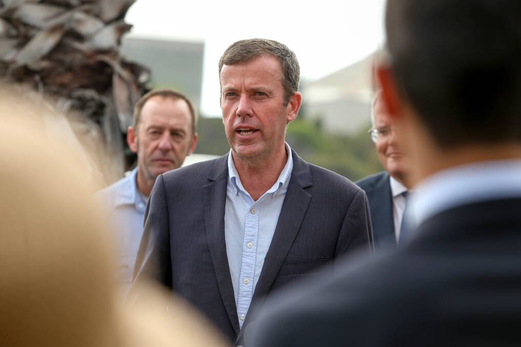 Wannon MP Dan Tehan said he would continue to represent current and any additional communities if Wannon's boundary shifted. Picture: Chris Doheny