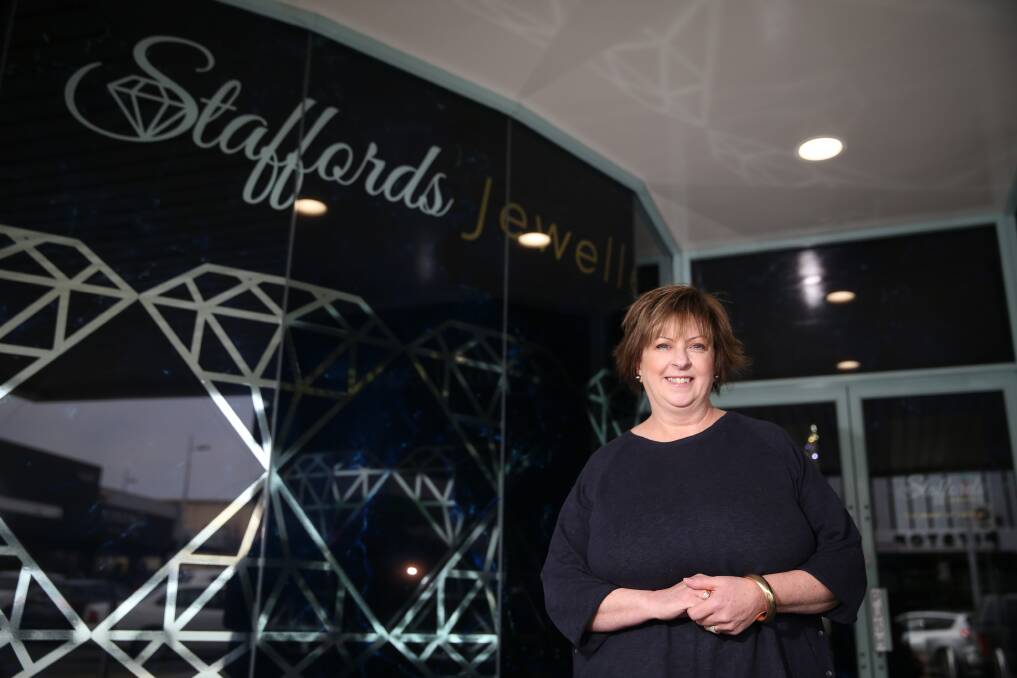 ON THE MOVE: Tania Ludeman's grandparents Perc and Edna opened Staffords Jewellery in the late 1940s, she's now reopening her jewellery there under the family name. Picture: Mark Witte