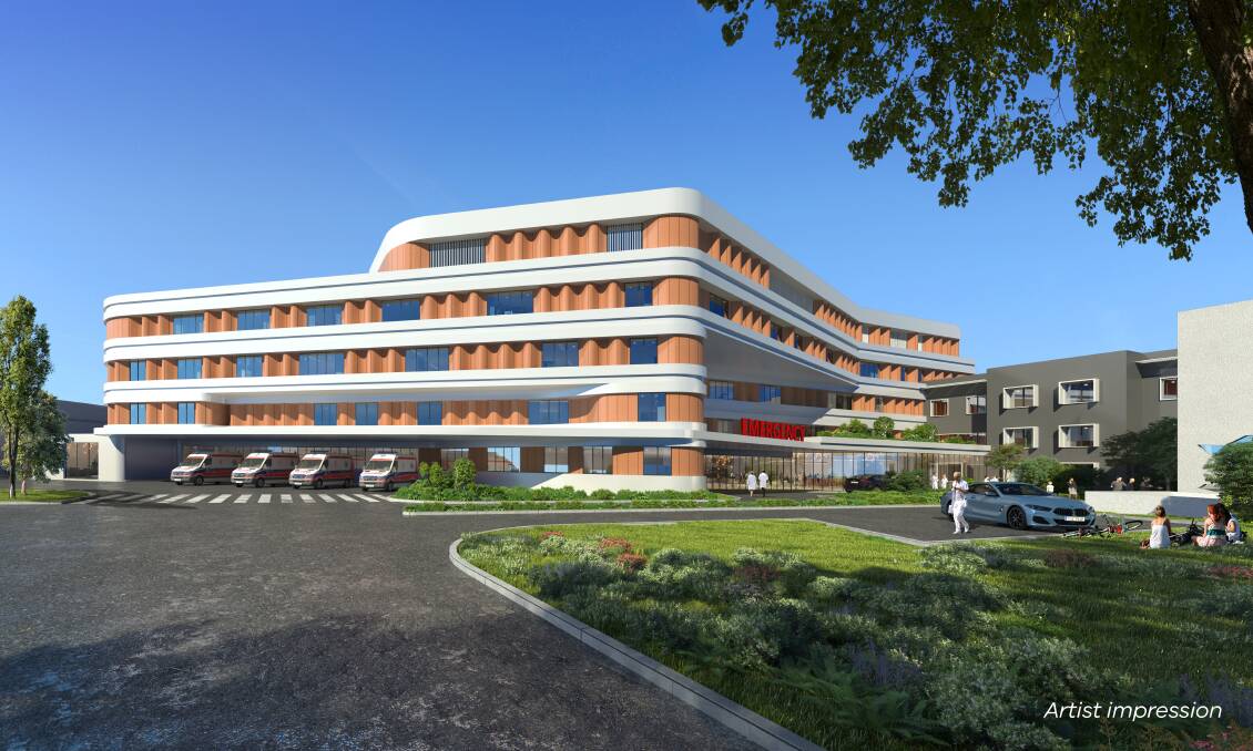 ON HORIZON: Plans for the stage two redevelopment of the Warrnambool Base Hospital are taking shape as architects and builders prepare to tender for the $384 million project. 